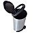 Lixeira Com Pedal e Borda 45 Litros Prata Label Arqplast 	25744PM - Imagem 3