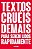 Textos Cruéis Demais Para Serem Lidos Rapidamente..- - Imagem 1