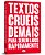 Textos Cruéis Demais Para Serem Lidos Rapidamente..- - Imagem 3