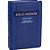 Bíblia Sagrada Letra Gigante Índice Capa Couro Sintético Azul Almeida Revista E Corrigida (Arc) Letra Vermelha - Imagem 1