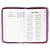 Bíblia Nvi Com Zíper: Em Memória De Mim, Courosoft Roxo Com Toque Emborrachado, Leitura Perfeita: Nova Versão Internacional - Imagem 4