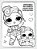 Lol Surprise - Colorindo Com Adesivos Vol.2 - Imagem 3