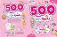 500 Adesivos Para Meninas - Rosa - Imagem 3