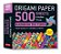 Origami Paper 500 Sheets Rainbow Patterns 6 (15 Cm): Tuttle Origami Paper: Double-Sided Origami Sheets Printed With 12 Different Designs (Instructions-.. - Imagem 1