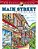 Creative Haven Main Street Coloring Book-.. - Imagem 1