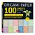 Origami Paper 100 Sheets Colorful Patterns 8 1/4 (21 Cm): Extra Large Double-Sided Origami Sheets Printed With 12 Different Color Combinations (Instru-.. - Imagem 1