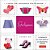 Girligami Kit: A Fresh, Fun, Fashionable Spin On Origami: Origami For Girls Kit With Origami Book, 60 Origami Papers: Great For Kids! [With Booklet An-.. - Imagem 1