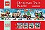 Lego Christmas Train Puzzle: Four Connecting 100-Piece Puzzles-.. - Imagem 1