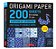 Origami Paper 200 Sheets Japanese Shibori 8 1/4 (21 Cm): Extra Large Tuttle Origami Paper: Double-Sided Sheets (12 Designs & Instructions For 6 Projec-.. - Imagem 1