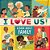 I Love US: A Book About Family With Mirror And Fill-In Family Tree-.. - Imagem 1
