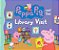 Peppa Pig And The Library Visit: (Children's Picture Book About Going To The Library With Reversible Coloring Poster For Toddlers, Preschoolers, And K-.. - Imagem 1