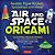 Air And Space Origami Kit: Realistic Paper Rockets, Spaceships And More! [Kit With Origami Book, Folding Papers, 185] Stickers] [With Sticker(s)]-.. - Imagem 1