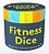 Fitness Dice: 7 Wooden Dice, Over 45,000 Workout Routines! [With Book(s)]-.. - Imagem 1