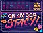 Oh My God, Stacy! A Totally 80'S High School Party Game - For 3-12 Players, Ages 14+ - Find Your Clique And Race To Be The Coolest In School - Rad Car-.. - Imagem 1
