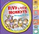 Five Little Monkeys Get Ready For Bed Touch-And-feel Tabbed Board Book-.. - Imagem 1