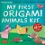 My First Origami Animals Kit: Everything Is Included: 60 Folding Sheets, Easy-To-read Instructions, 180+ Stickers-.. - Imagem 1