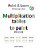 Multiplication Tables To Paint (From 1 To 10)-.. - Imagem 1