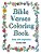 Bible Verses Coloring Book: Color Scriptures With Inspiration Volume 1-.. - Imagem 1