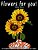 Flowers For You!: Adults Coloring Book For Beginners, Seniors And People With Low Vision-.. - Imagem 1