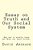 Essay On Truth And Our Social System-.. - Imagem 1