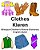 English-Dutch Clothes/Kleren Bilingual Children's Picture Dictionary Tweetalig Fotowoordenboek Voor Kinderen-.. - Imagem 1