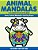 Animal Mandala Coloring Book For Kids. Funny Animal Mandala Coloring Pages: Coloring For Kids-.. - Imagem 1