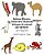 Italiano-Ebraico Dizionario Illustrato Bilingue Di Animali Per Bambini-.. - Imagem 1
