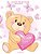 Animals With Hearts Coloring Book 1-.. - Imagem 1