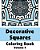 Decorative Squares Coloring Book (Volume 4)-.. - Imagem 1
