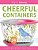 Cheerful Containers: Grayscale Coloring Book For Adults-.. - Imagem 1