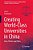Creating World-Class Universities In China: Ideas, Policies, And Efforts-.. - Imagem 1