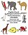 English-French Bilingual Children's Picture Dictionary Of Animals Dictionnaire Des Animaux Illustré Bilingue Pour Enfants-.. - Imagem 1