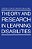Theory And Research In Learning Disabilities-.. - Imagem 1