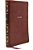 Nkjv, Thinline Reference Bible, Large Print, Leathersoft, Brown, Red Letter Edition, Comfort Print: Holy Bible, New King James Version-.. - Imagem 1