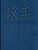 Hanzi Workbook For Words With Two Characters: Blue Leather Design, 120 Numbered Pages (8.5"X11"), Practice Grid Cross Diagonal, 12 Sets Of Two-Charact-.. - Imagem 1