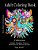 Adult Coloring Book Collection: Stress Relief Coloring Book: Animals, Mandalas, Flowers, Butterflies And Patterns Designs-.. - Imagem 1
