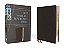 Niv, Thinline Reference Bible (Deep Study At A Portable Size), Genuine Leather, Calfskin, Black, Red Letter, Comfort Print-.. - Imagem 1