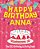 Happy Birthday Anna - The Big Birthday Activity Book: (Personalized Children's Activity Book)-.. - Imagem 1