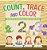 Count, Trace And Color - Workbook For Kindergarten Children's Math Books-.. - Imagem 1
