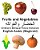 English-Arabic (Maghrebi) Fruits And Vegetables Children's Bilingual Picture Dictionary-.. - Imagem 1