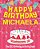Happy Birthday Michaela - The Big Birthday Activity Book: (Personalized Children's Activity Book)-.. - Imagem 1