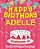 Happy Birthday Adelle - The Big Birthday Activity Book: (Personalized Children's Activity Book)-.. - Imagem 1