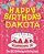 Happy Birthday Dakota - The Big Birthday Activity Book: (Personalized Children's Activity Book)-.. - Imagem 1