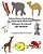 Italiano-Khmer (Cambogiano) Dizionario Illustrato Bilingue Di Animali Per Bambini-.. - Imagem 1