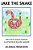 Jake The Snake: Jake The Snake Is An "Animal Friend" Book. Jake Is Not Happy That All He Can Do Is Hissss. He Tries To Make The Sounds-.. - Imagem 1