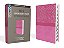 Niv, Super Giant Print Reference Bible (Font Size: 16.5-Point), Leathersoft, Pink, Red Letter, Thumb Indexed, Comfort Print-.. - Imagem 1