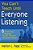 You Can't Teach Until Everyone Is Listening: Six Simple Steps To Preventing Disorder, Disruption, And General Mayhem-.. - Imagem 1