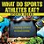 What Do Sports Athletes Eat? - Sports Books Children's Sports & Outdoors Books-.. - Imagem 1