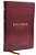 Kjv Holy Bible: Large Print Thinline, Burgundy Leathersoft, Red Letter, Comfort Print: King James Version-.. - Imagem 1