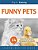 Funny Pets: Grayscale Photo Coloring Book For Adults-.. - Imagem 1